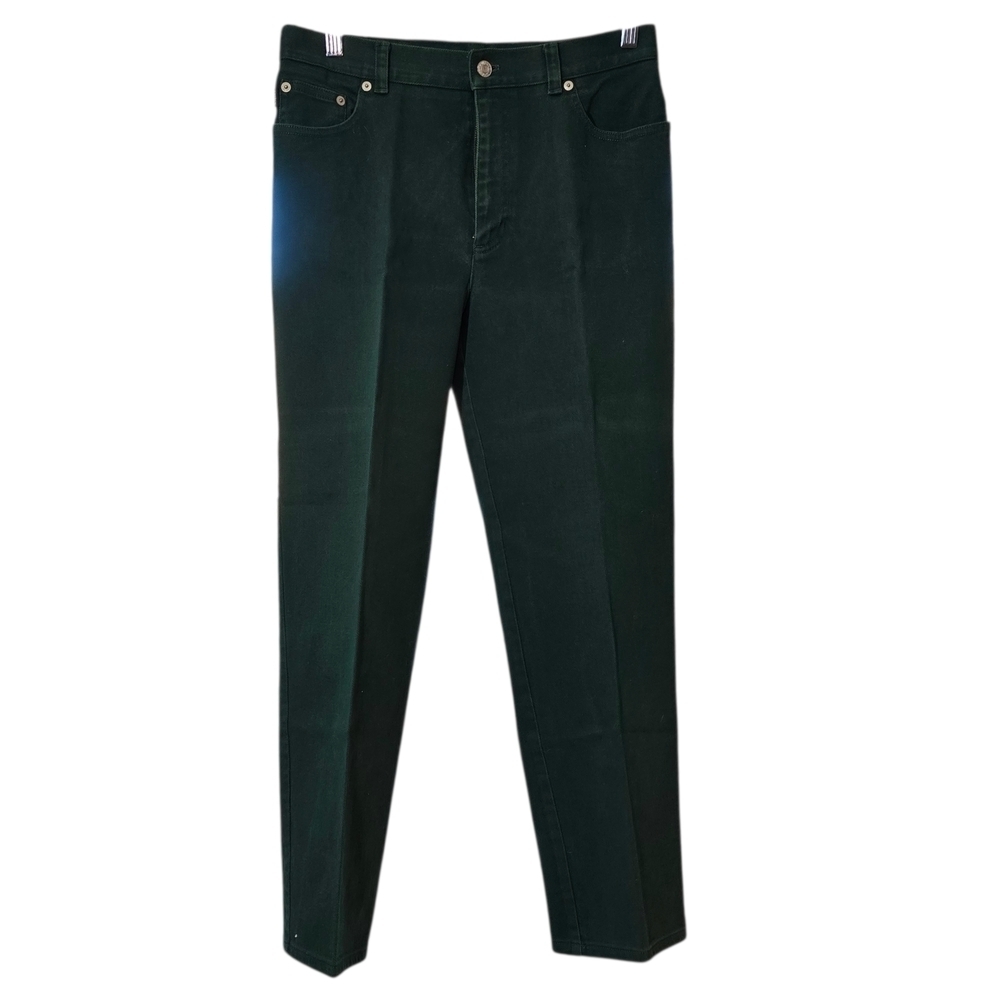 Womens Vintage Ralph Lauren Green Pants Size 8 Inseam Approx 27